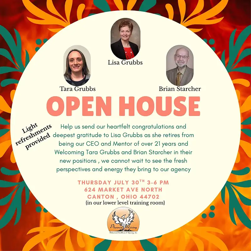 open house THURSDAY JULY 30ᵀᴴ 3-6 PM Phoenix Rising open house THURSDAY JULY 30ᵀᴴ 3-6 PM